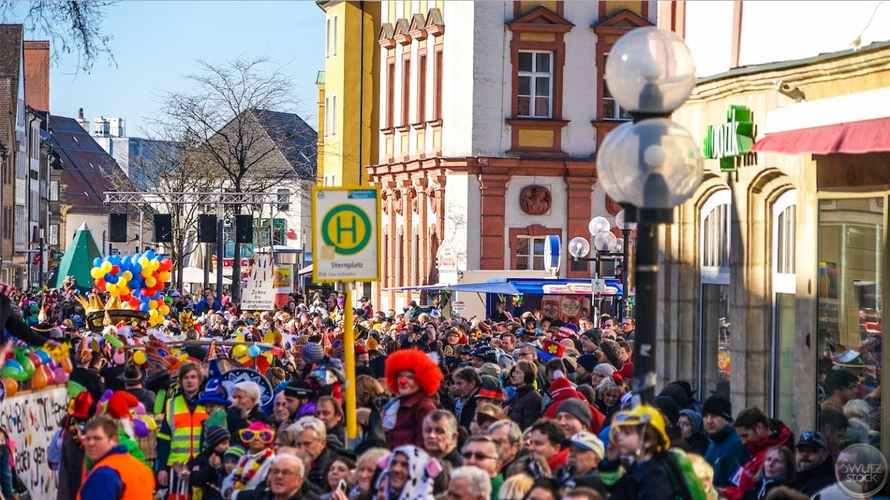 Bayreuther Faschingsumzug 26.02.2017- zwischen Volksfestplatz und Stadtparkett