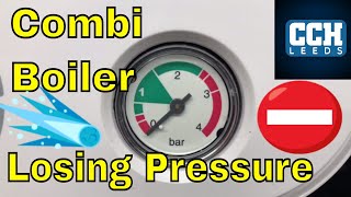 BOILER LOSING PRESSURE  Combi boiler keeps losing pressure?