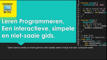 [1] Leren Programmeren , Een VideoGids : Introductie