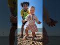 All the best parts of me in 1 perfect little person 💫❤️ #beach #vibes #fun #seaside #babygirl