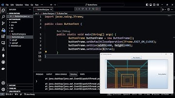 Class JButton, Command buttons and action events - Java