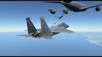 DCS World 1.5 | F-15C Aerial Refueling Practice