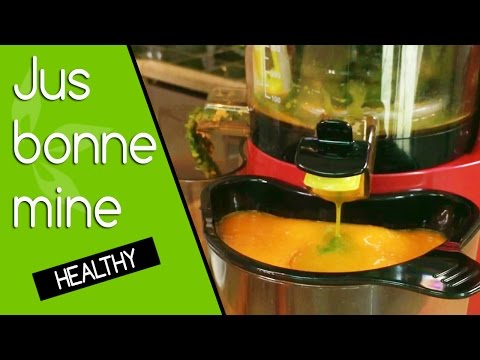 Jus bonne mine à l'extracteur de Jus BioChef Atlas Whole #healthy