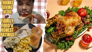 Thanksgiving Dinner with Family 🦃 | Ultimate Holiday Food Review & Feast