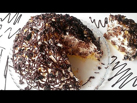 Видео рецепт Торт "Графские развалины" с ананасами