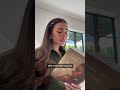Madison Beer reading from her book, The Half of It