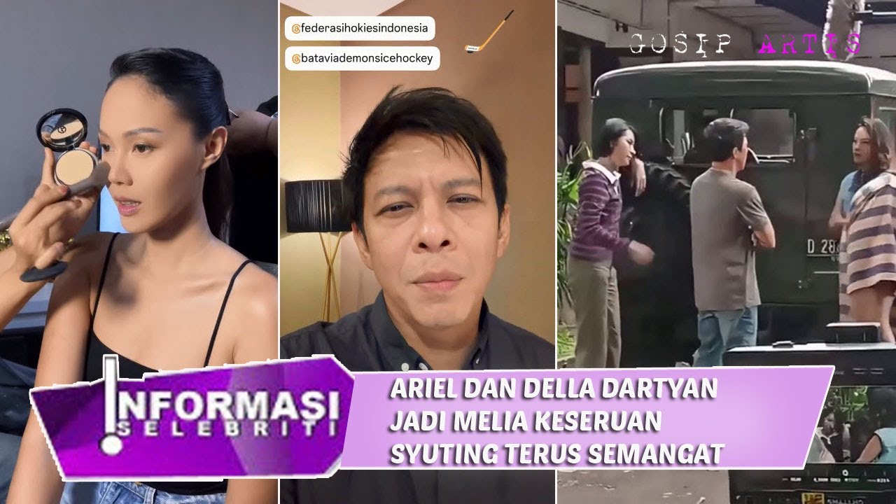 adegan ariel dan della dartyan pemeran milea dalam film dilan, ariel della kompak