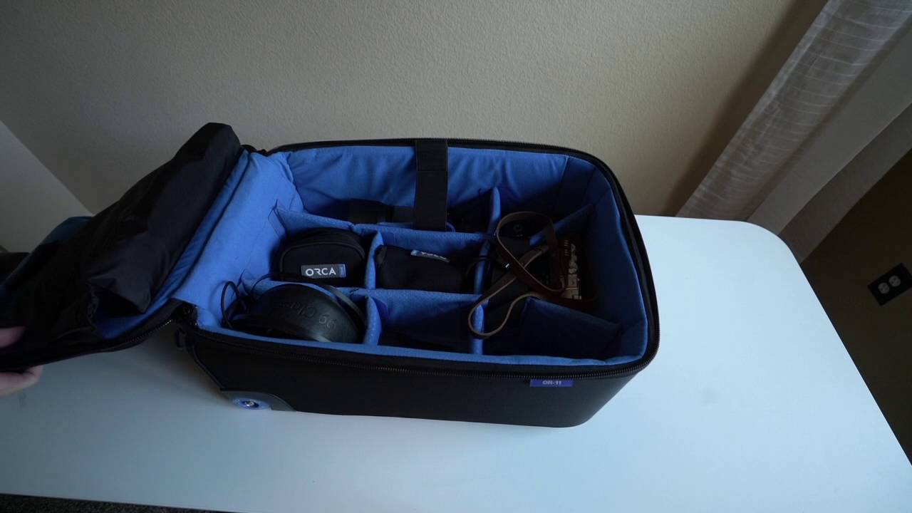 Orca OR-11 Travel Roller Bag Review! SteveHuffPhoto.com - YouTube