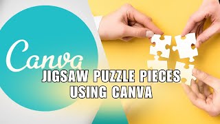 ❤ FIX: How to create creative Infographics with jigsaw puzzle pieces using Canva | Solution