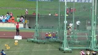 20160702_通信陸上_1年男子_100m_決勝