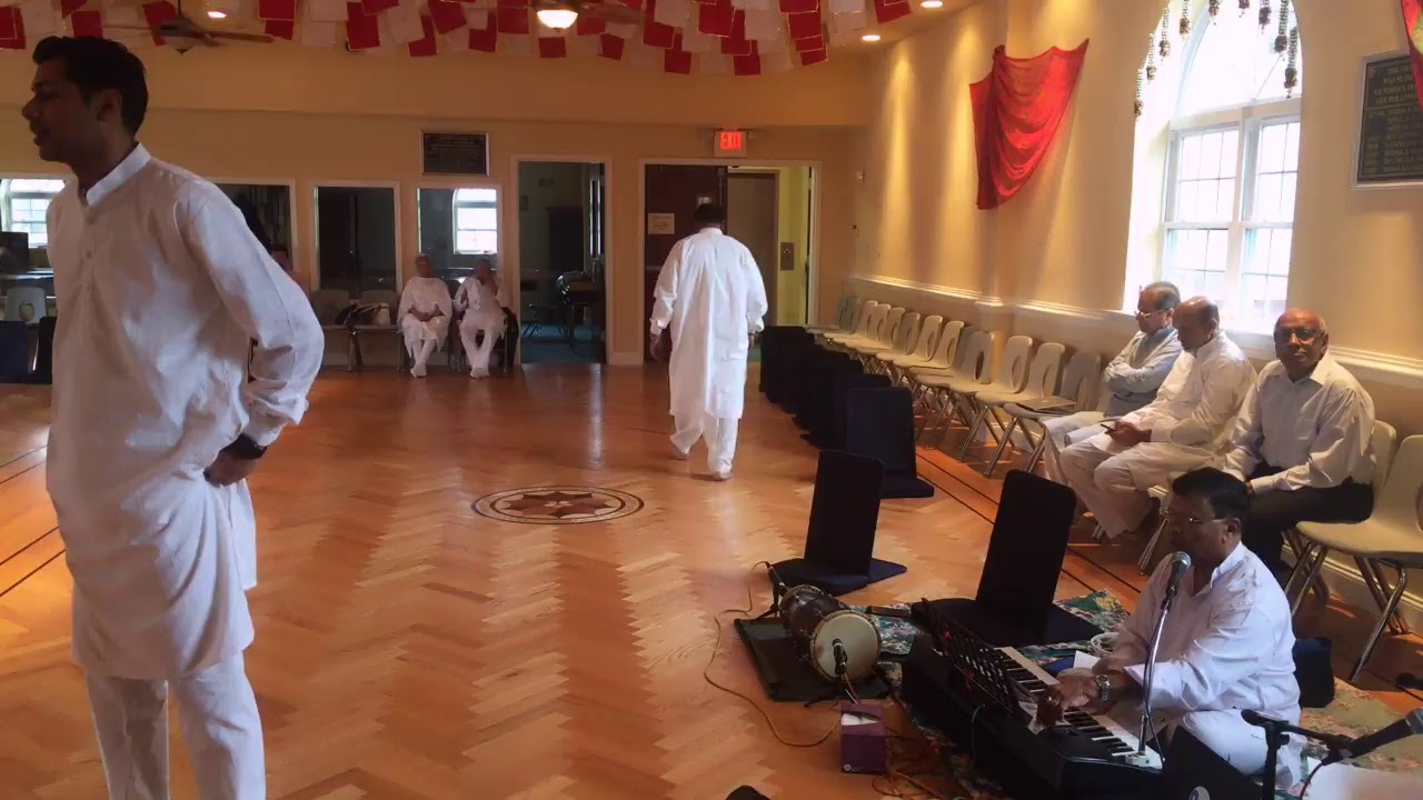 Meenaben Shah Prarthna at Cherry Hill Jain Sangh Part 1 YouTube