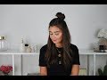 How To: Messy Half Bun Hairstyle