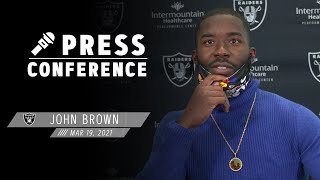 John Brown Discusses His Fit in the Offense, Henry Ruggs, Derek Carr, Raider Nation & More | Raiders
