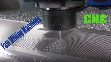 Awesome Machines - Extreme Fast Milling Machines in Action - CNC fast milling