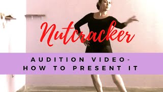 AUDITION FOR THE NUTCRACKER -ADULT BALLET