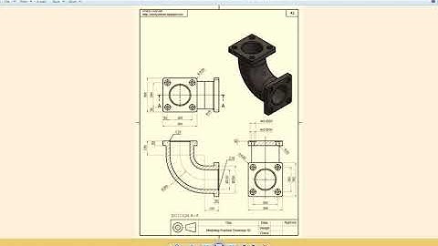 How to Model an Elbow with Flanges in SolidWorks | SolidWorks Tutorial | SolidCad