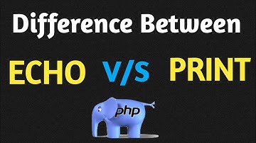 PHP For Beginners - php syntax, php echo function, php print function. Hindi/ Urdu