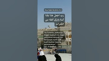 Doa Nabi Ibrahim Untuk Kota Makkah#shorts
