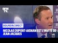 Nicolas Dupont-Aignan face à Jean-Jacques Bourdin en direct