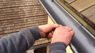 Lindab Rainline Gutter Installation