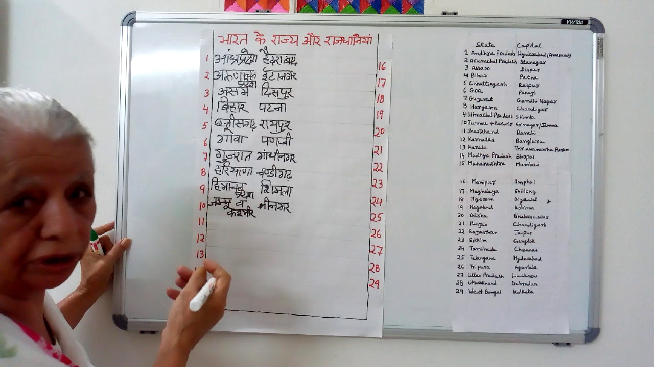 29 States Capitals Of India In Hindi English YouTube 29-states-capitals-of-india-in-hindi-english-youtube