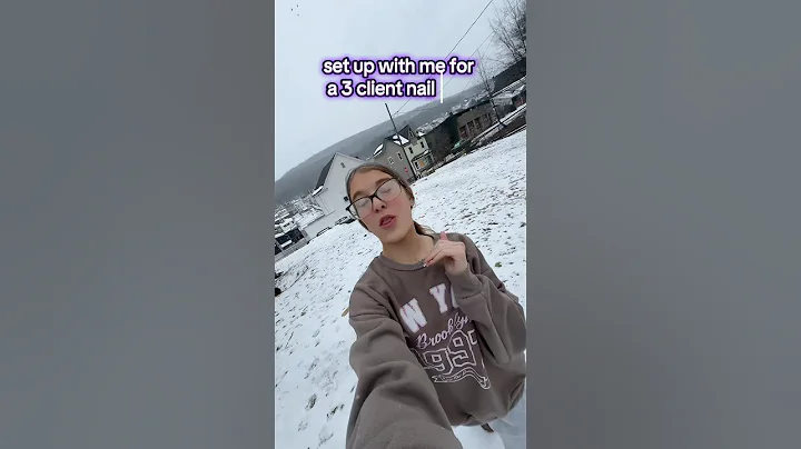 setting up for a LONG nail day‼️ #nailday #nailtech #setup #minivlog