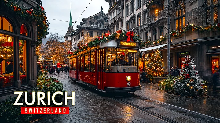 ZURICH, Switzerland - The Most EXPENSIVE CHRISTMAS places IN THE WORLD