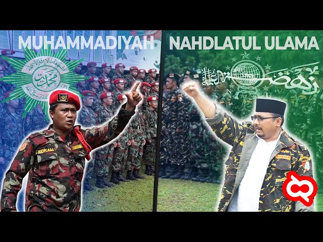 Jumlah Pasukannya Melebihi Personel TNI.!! NU vs Muhammadiyah, Siapakah yang Paling Berkuasa? class=