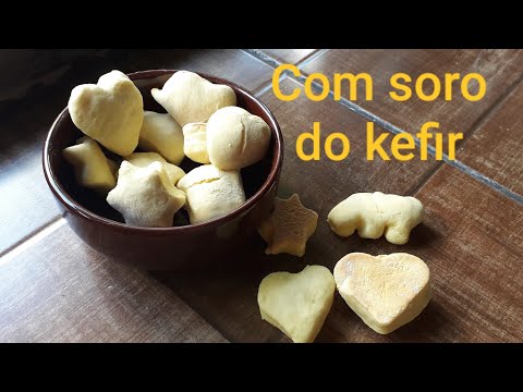 Vídeo: Como Cozinhar Um Biscoito No Kefir