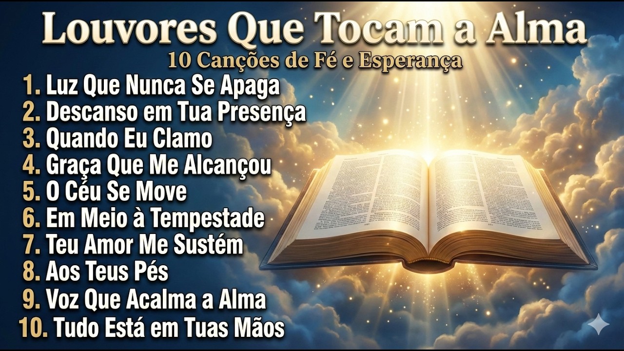 Louvores Que Tocam a Alma 10 Canções de Fé Esperança e Presença de Deus