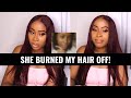 STORYTIME: HAIR SALON HORROR STORY *with pictures* | SHE BURNED MY HAIR OFF | Liallure