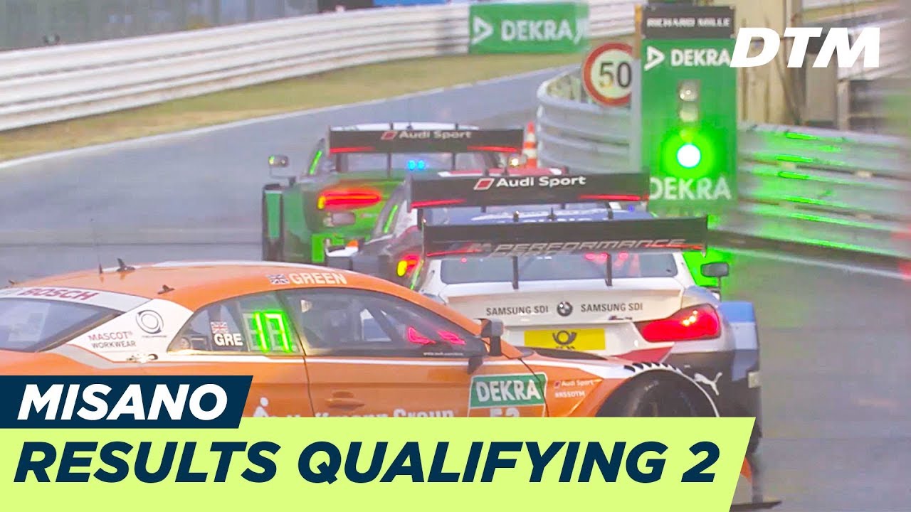 Results & Highlights Qualifying 2 - DTM Misano 2018
