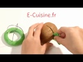 Coupe et plucheur de kiwi 2 en 1  ecuisine fr