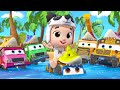 Baby Shark Car Version | Apple and Banana | John Jacob Jingleheimer Schmidt #appMink Kids Nursery