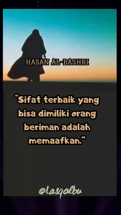 Nasehat hikmah syekh Hasan Al Basri ❤️#pengingatdiri #shorts #fyp