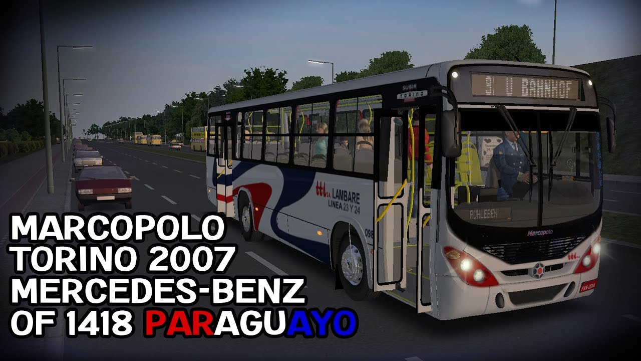 OMSI 2 Paraguay / Marcopolo Torino 2007 - Mercedes Benz OF1418