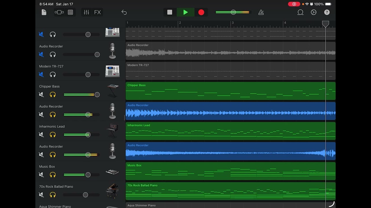Sprunki pyramixed phase 2 re-created in GarageBand