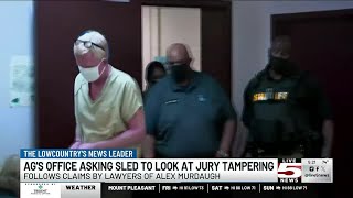 VIDEO: AG Wilson requests SLED to investigate jury tampering allegations in Murdaugh case