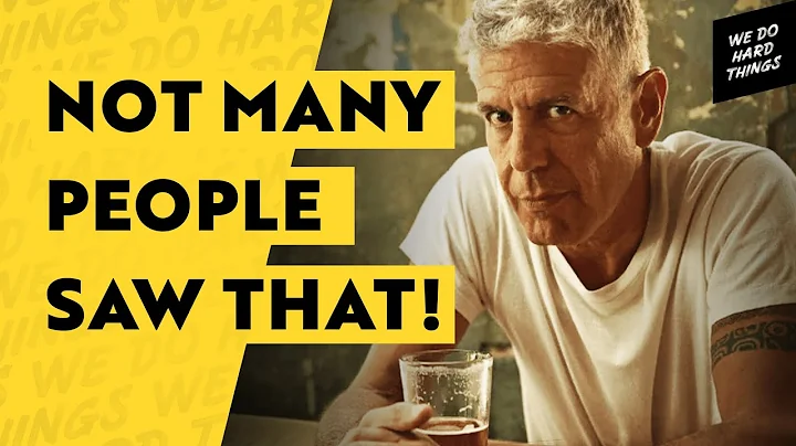 The Pros and Cons of working with Anthony Bourdain...