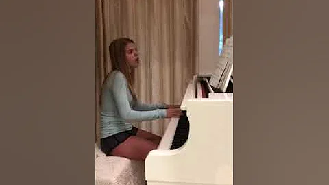 When We Were Young-  Cover - Lily Koen, age 13