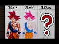 SPEED CHALLENGE Goku | 30 Min. | 3Min. | 30Sec.