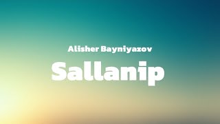 Alisher Bayniyazov Sallanip karaoke