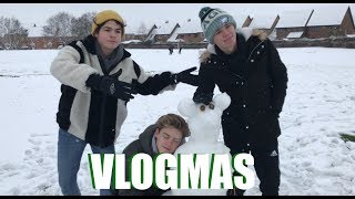 HOW TO NOT MAKE A SNOWMAN | VLOGMAS