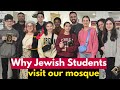Des tudiants juifs visitent une mosque musulmane  choqus par la bonne volont de lislam en