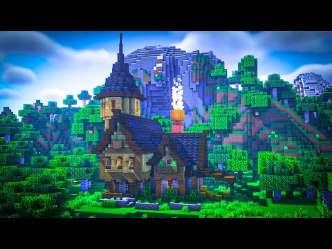 Minecraft I Como Construir uma Casa Medieval 3 [MUNDO QUADRADO