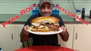 New Jersey Pork Roll, Egg and Cheese Sandwich challenge