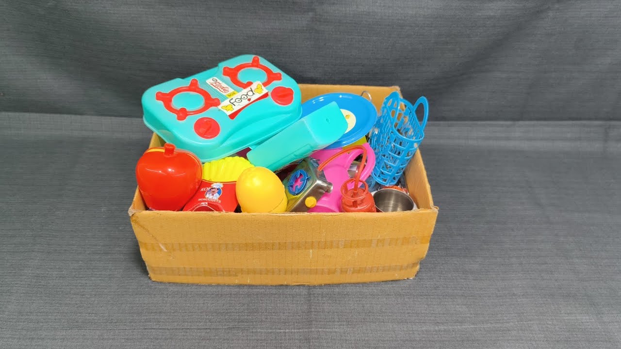 My Mini kitchen Set Unboxing ASMR | Mini Kitchen Unboxing | Mini Cooking Set | Sabka Review