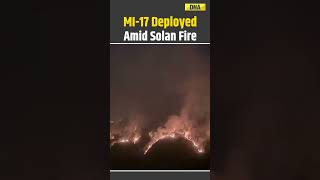 Himachal Pradesh News: MI-17 Helicopter Deployed In Kasauli As Forest Fire Spreads Across Solan