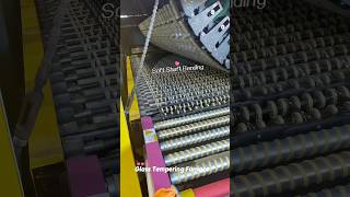 Soft Shaft Bending Glass Tempering Furnace #glasstemperingfurnace #glasstempering #glassmachine