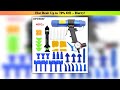 Slide 310ML Caulking Gun Pneumatic Cartridge Dispenser Silicon Sealant Applicator Glass Gluing Tool